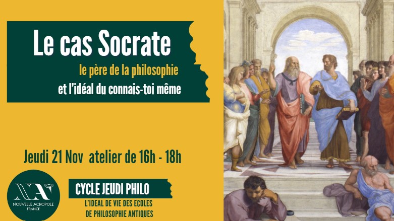SOCRATE L’Idéal de vie des écoles de philosophie antiques