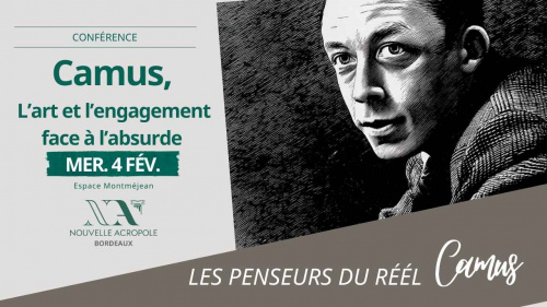 Conférence – De l'absurde à l'engagement CAMUS
